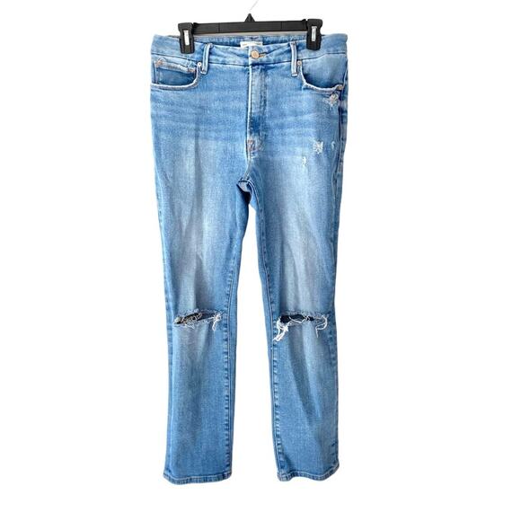 Good American Good Legs Stovepipe Jeans size 10/30 - Picture 1 of 6